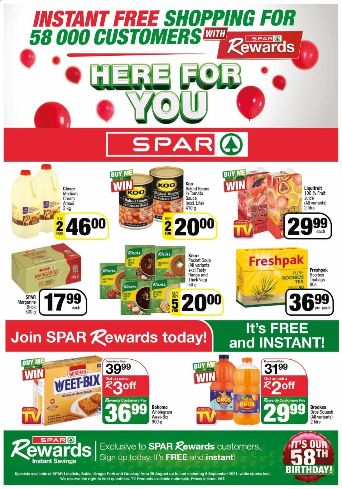 SPAR specials - 25/08/2021 - 05/09/2021. Page 1