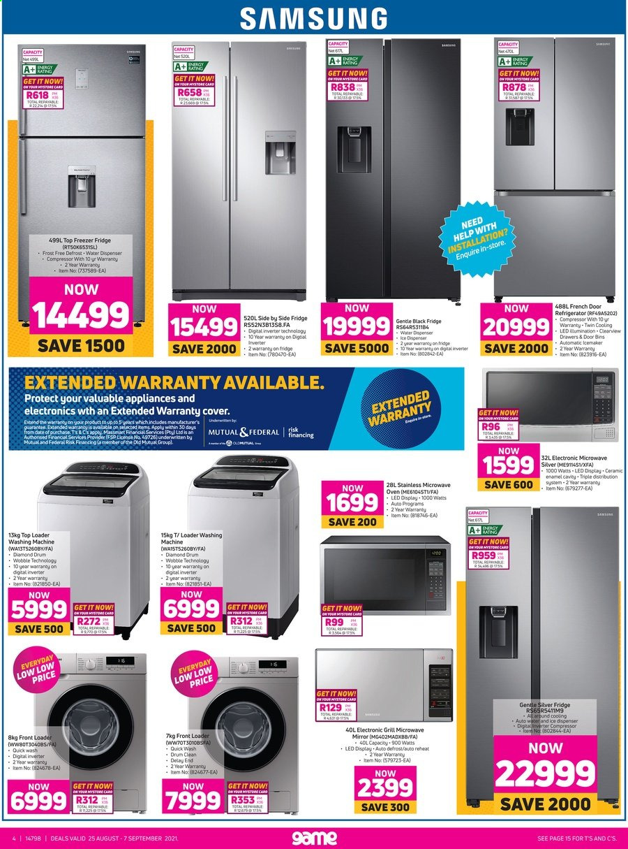 Game specials - 25/08/2021 - 07/09/2021. Page 4