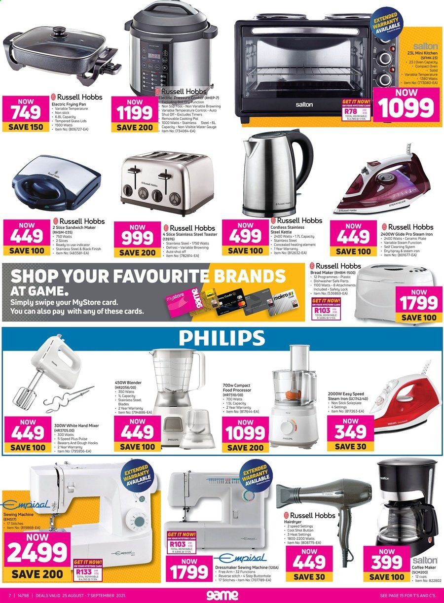 Game specials - 25/08/2021 - 07/09/2021. Page 7