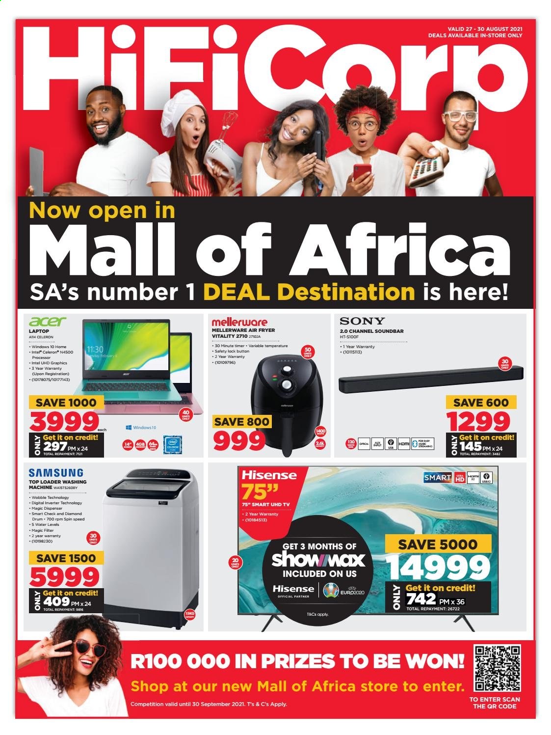 HiFi Corp specials - 27/08/2021 - 30/08/2021. Page 1