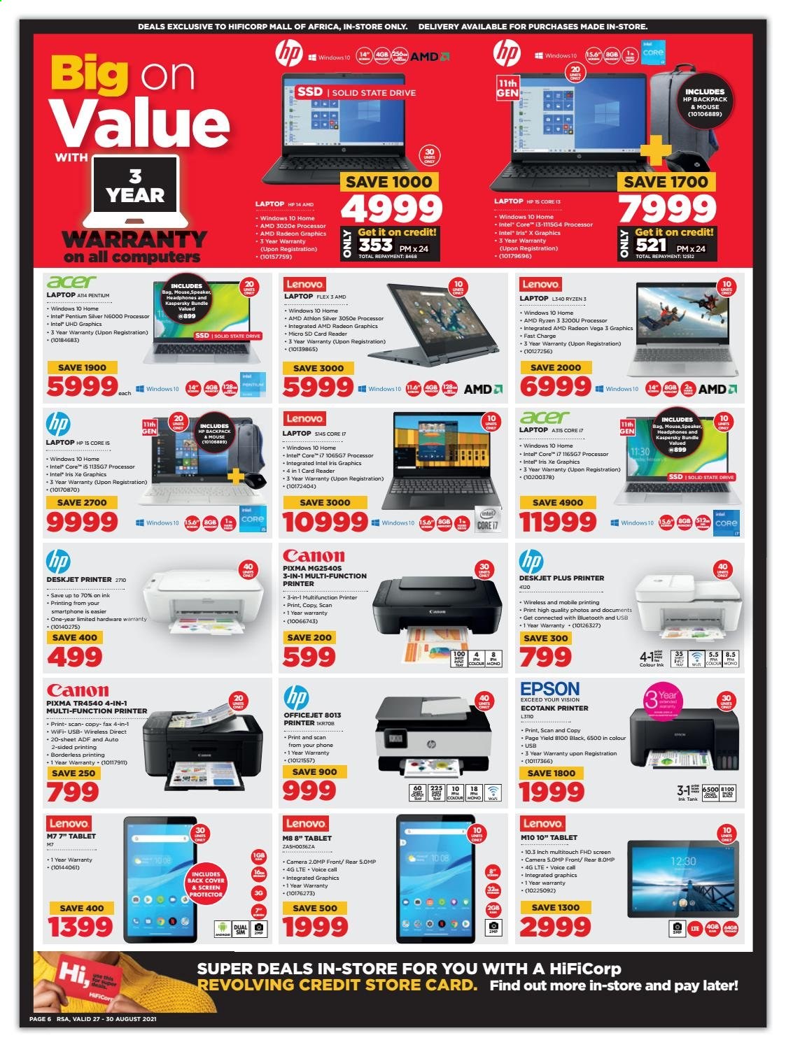 HiFi Corp specials - 27/08/2021 - 30/08/2021. Page 6