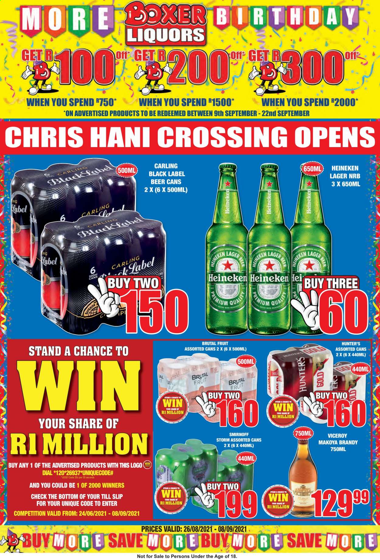Boxer specials - 26/08/2021 - 08/09/2021. Page 1