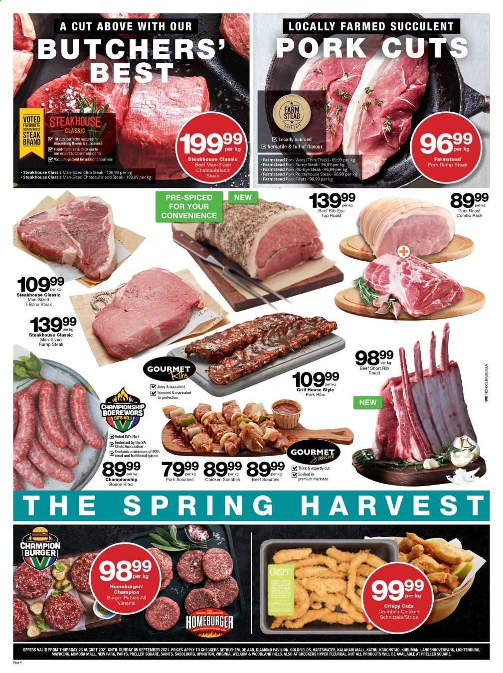 Checkers specials - 26/08/2021 - 05/09/2021. Page 4