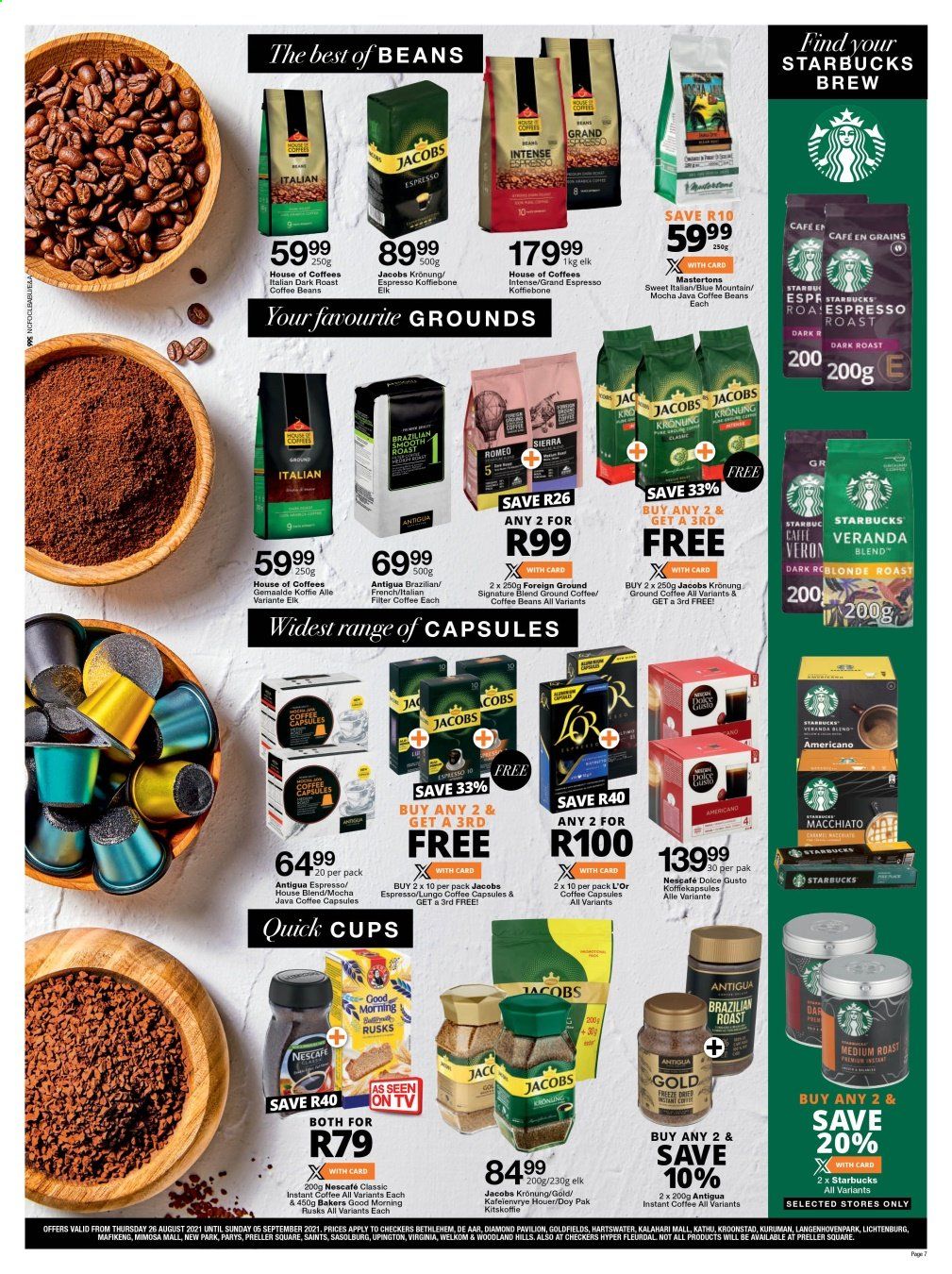 Checkers specials - 26/08/2021 - 05/09/2021. Page 7
