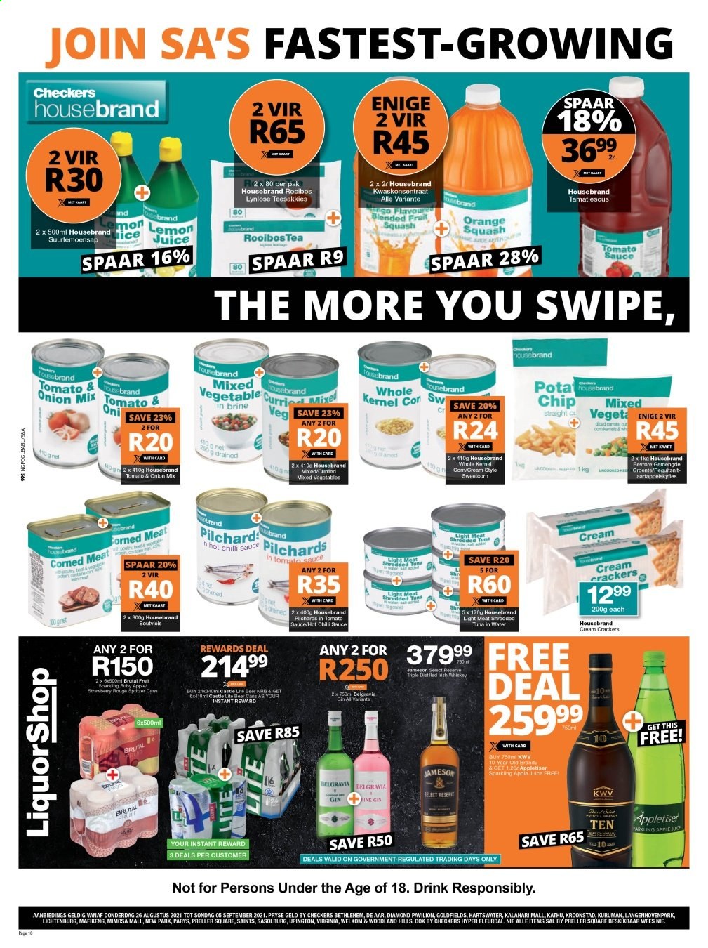 Checkers specials - 26/08/2021 - 05/09/2021. Page 10