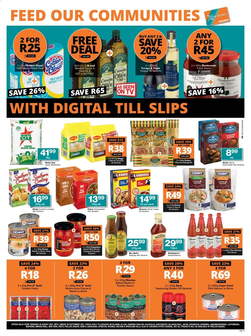 Checkers specials - 26/08/2021 - 05/09/2021. Page 13
