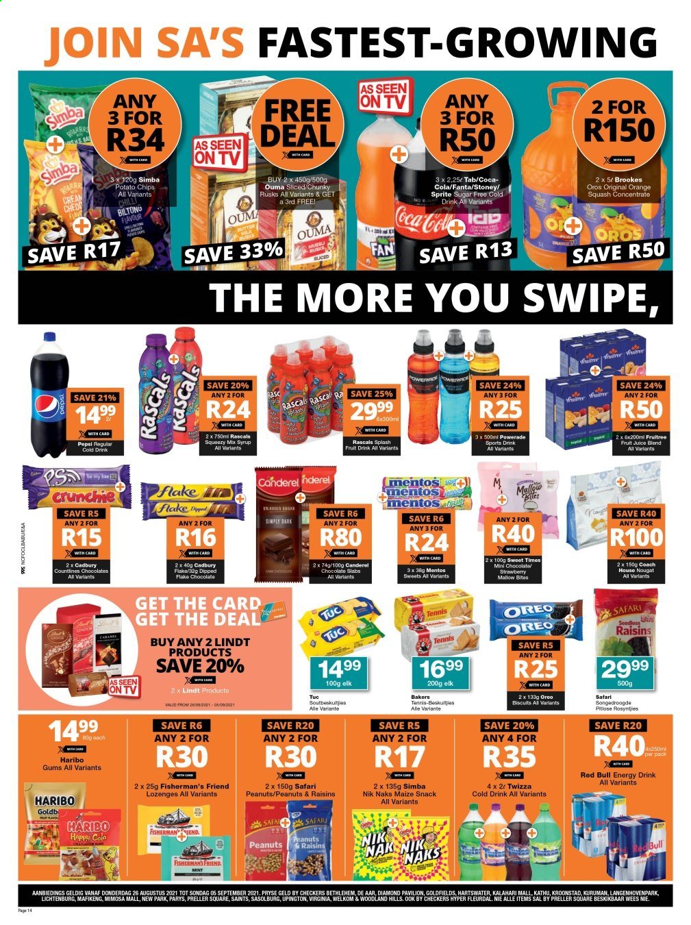 Checkers specials - 26/08/2021 - 05/09/2021. Page 14
