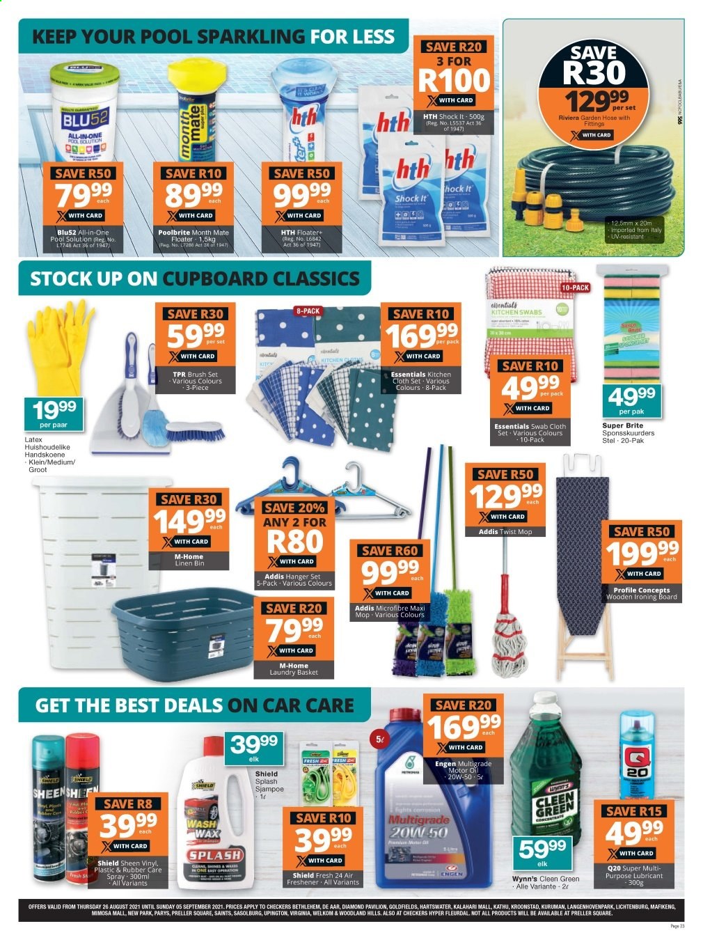Checkers specials - 26/08/2021 - 05/09/2021. Page 23