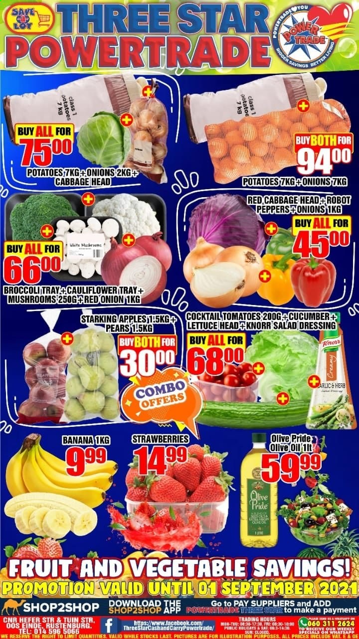 Three Star Cash and Carry specials - 26/08/2021 - 01/09/2021. Page 1