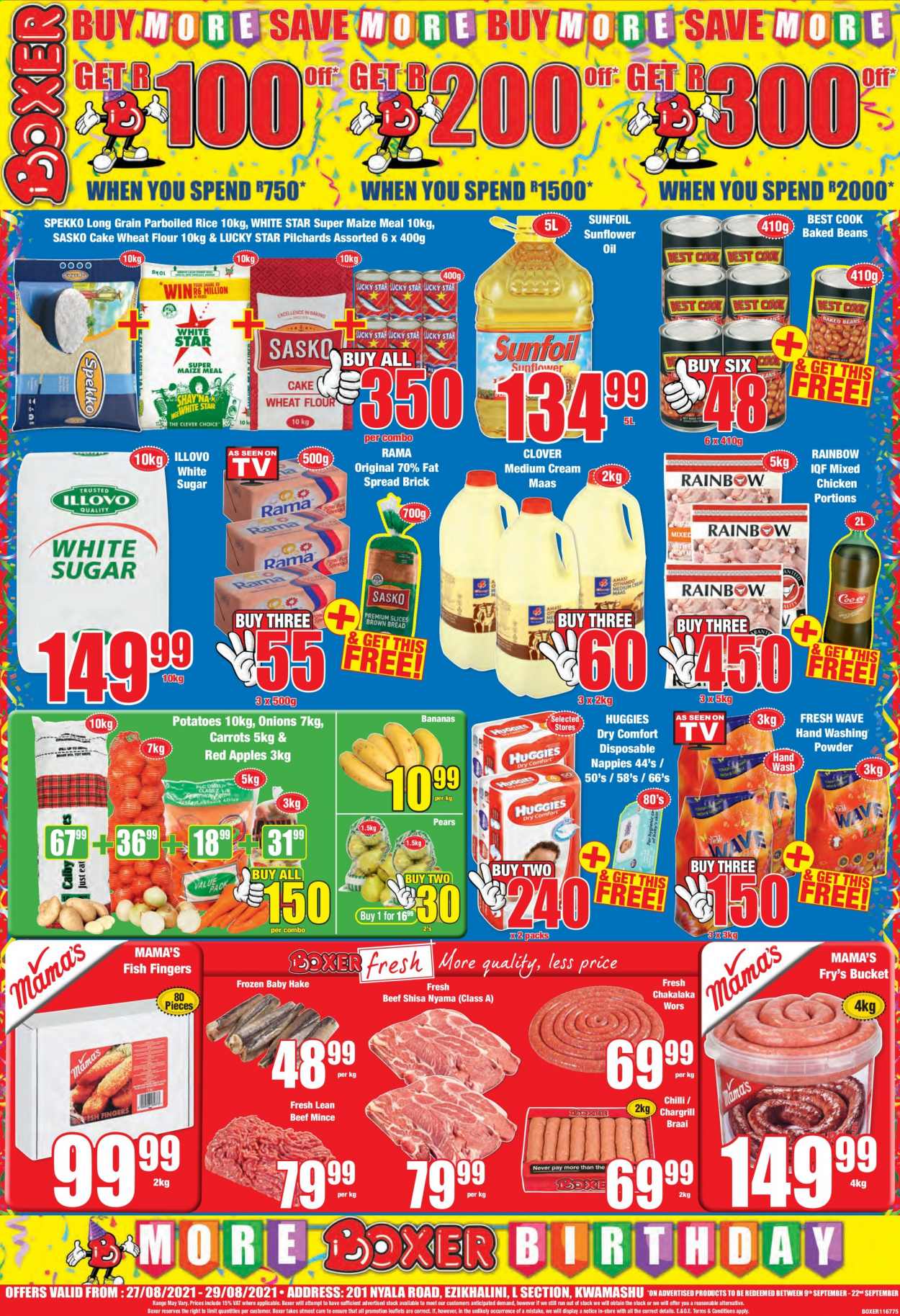 Boxer specials - 27/08/2021 - 29/08/2021. Page 1