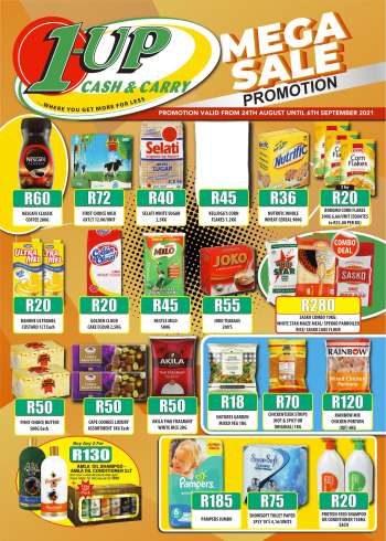 1UP Cash & Carry catalogue  - 08.24.2021 - 09.06.2021.