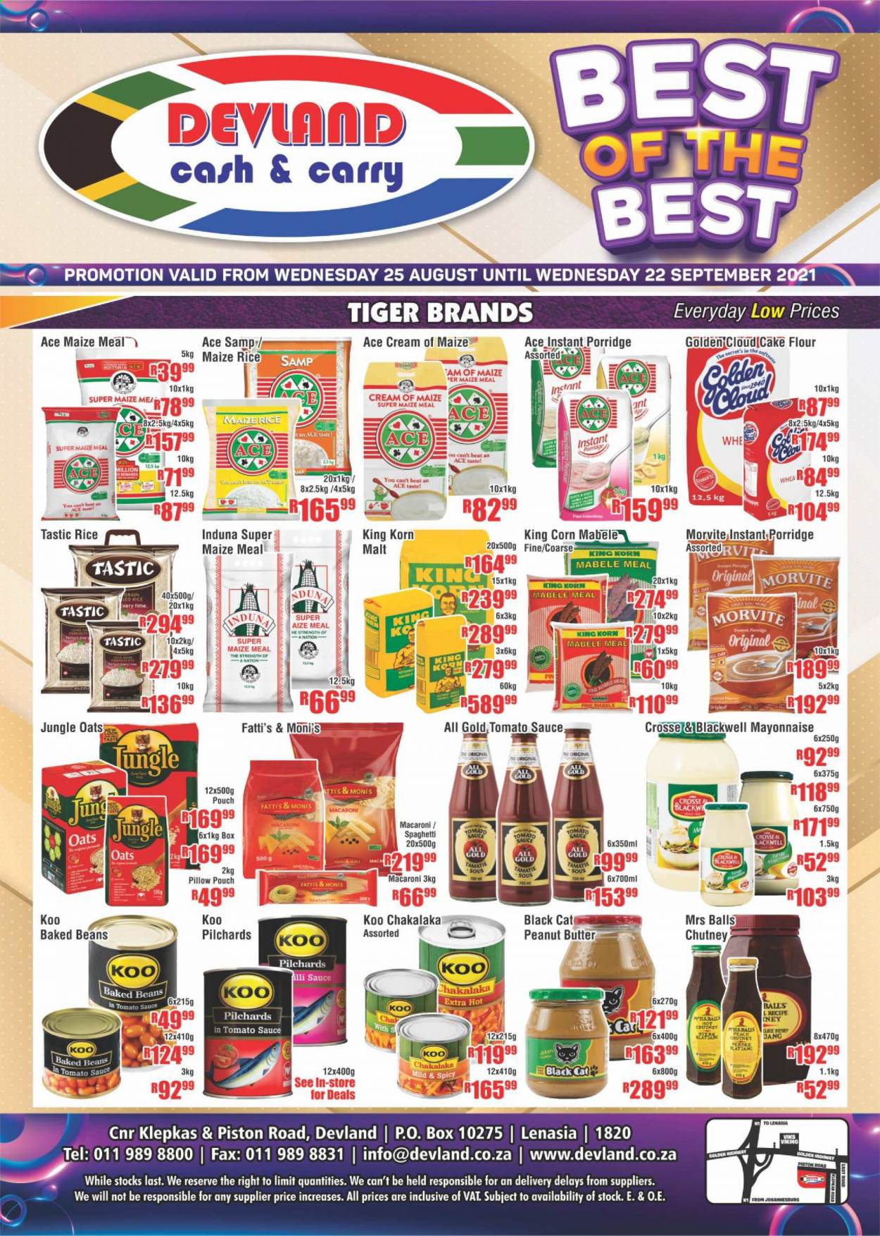 Devland specials - 25/08/2021 - 22/09/2021. Page 1