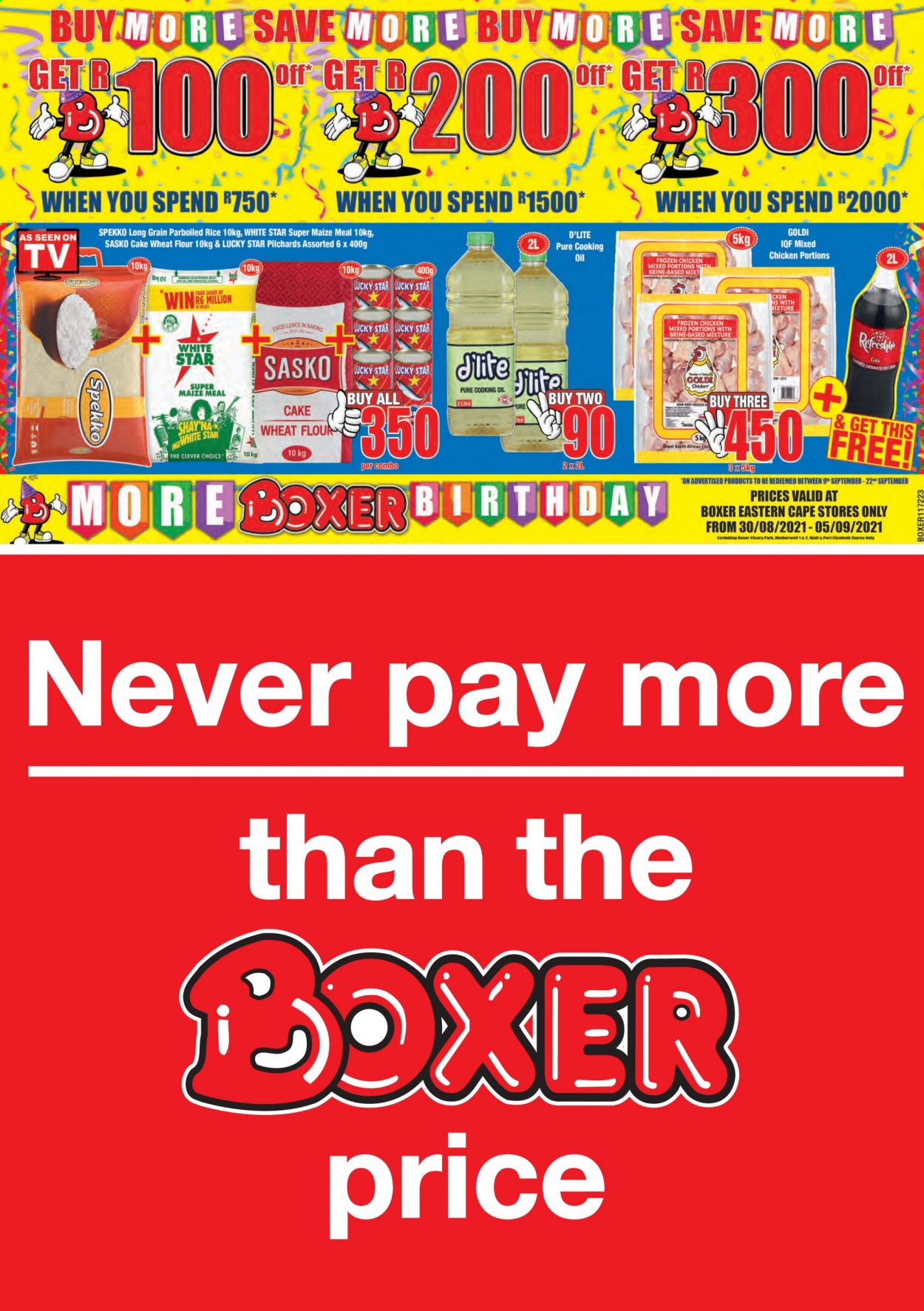 Boxer specials - 30/08/2021 - 05/09/2021. Page 1