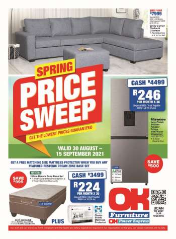 OK Furniture catalogue  - 08.30.2021 - 09.15.2021.