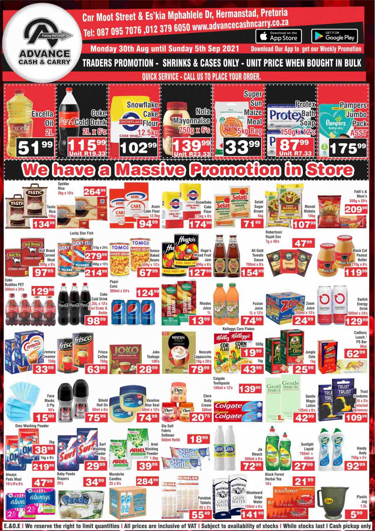 Advance Cash & Carry specials - 30/08/2021 - 05/09/2021. Page 1