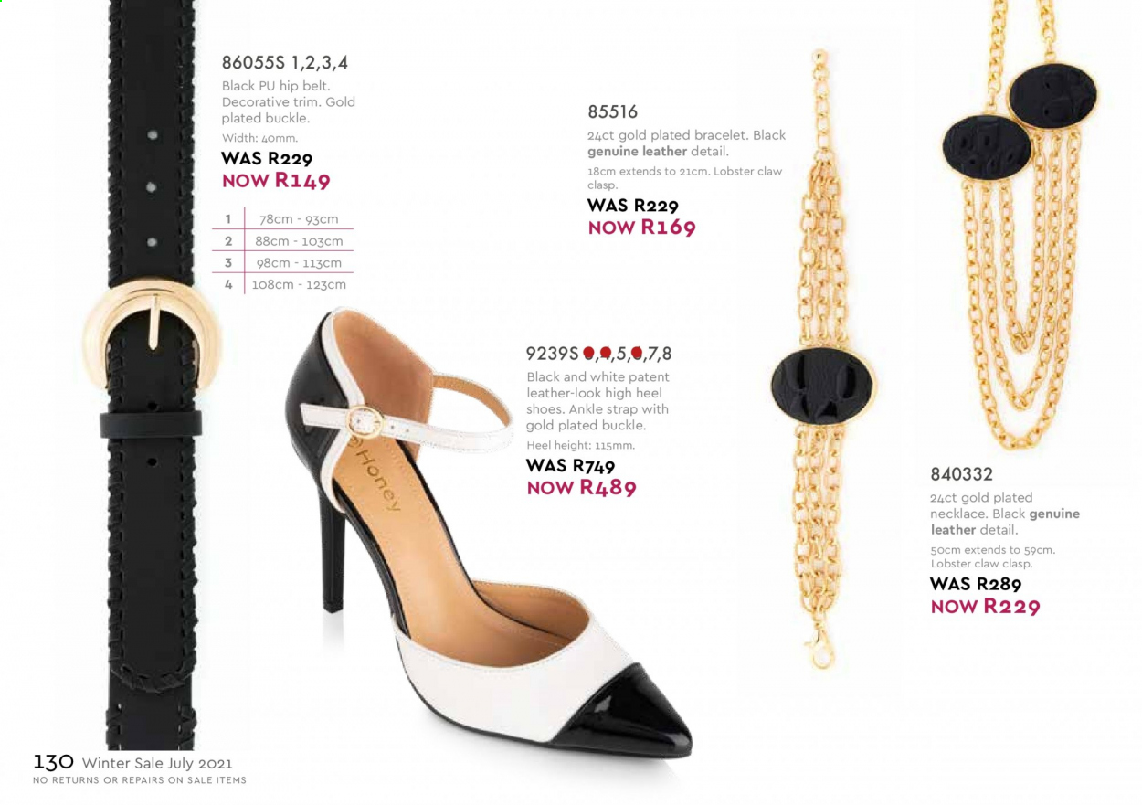 Honey specials. Page 132