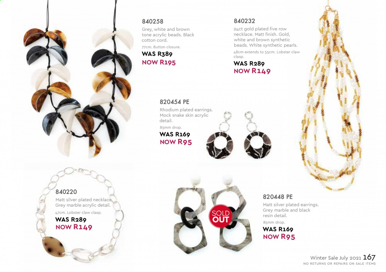 Honey specials. Page 169