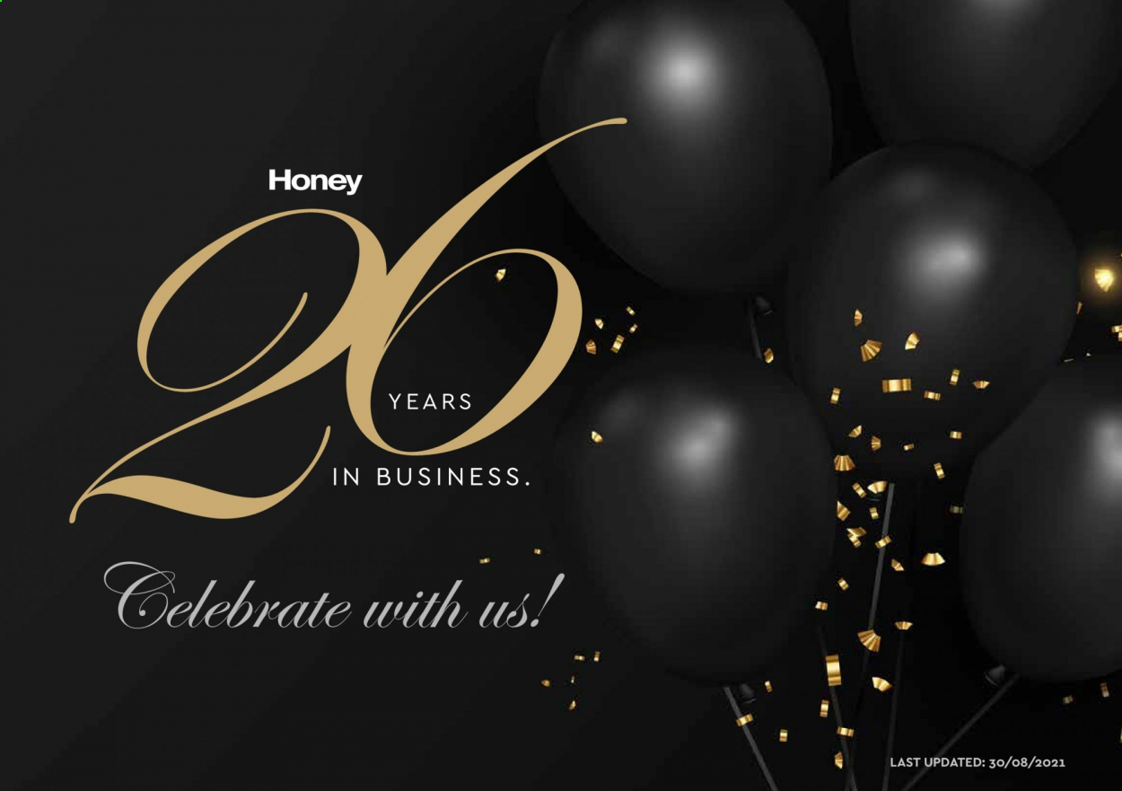 Honey specials. Page 1