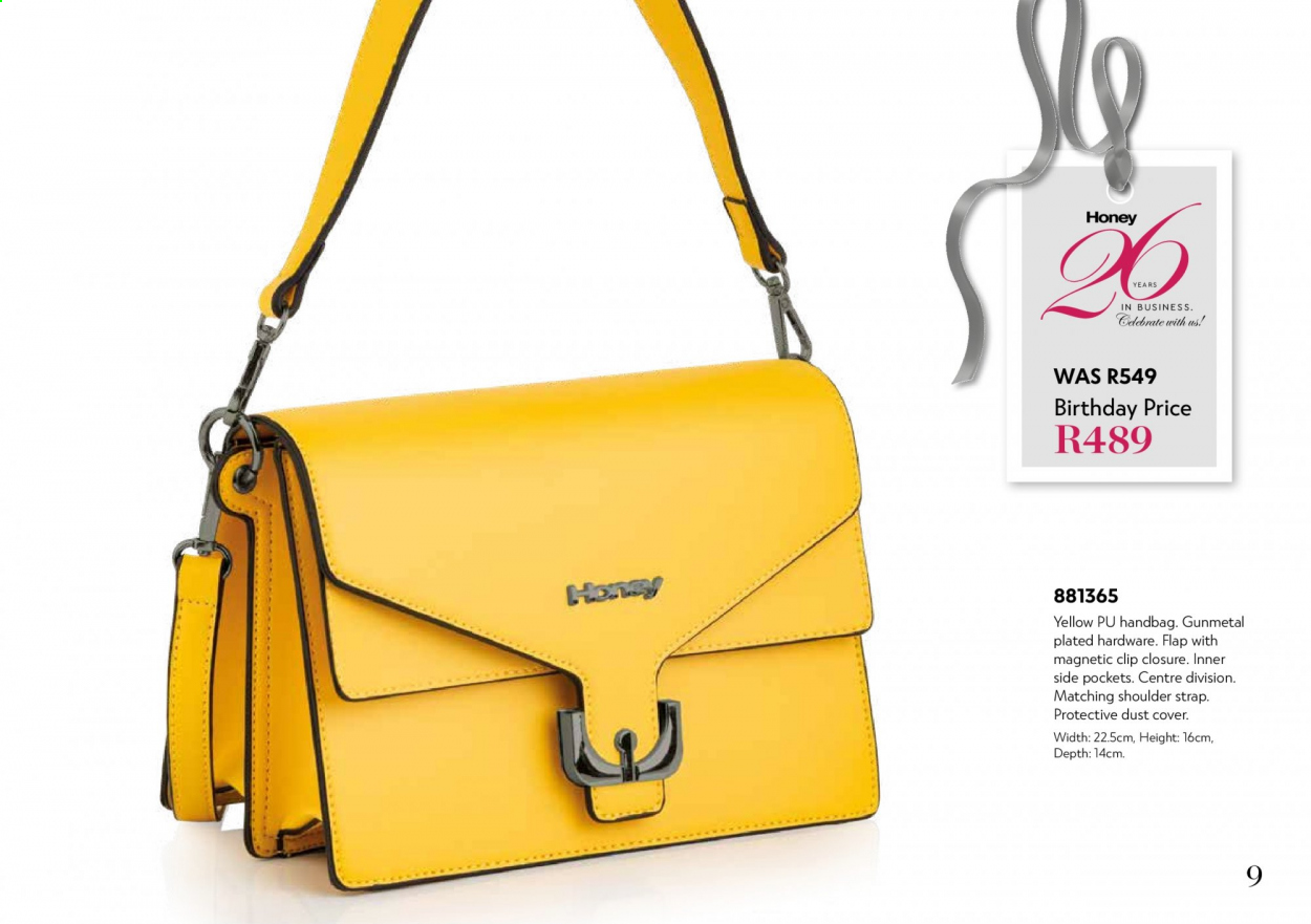 Honey specials. Page 11