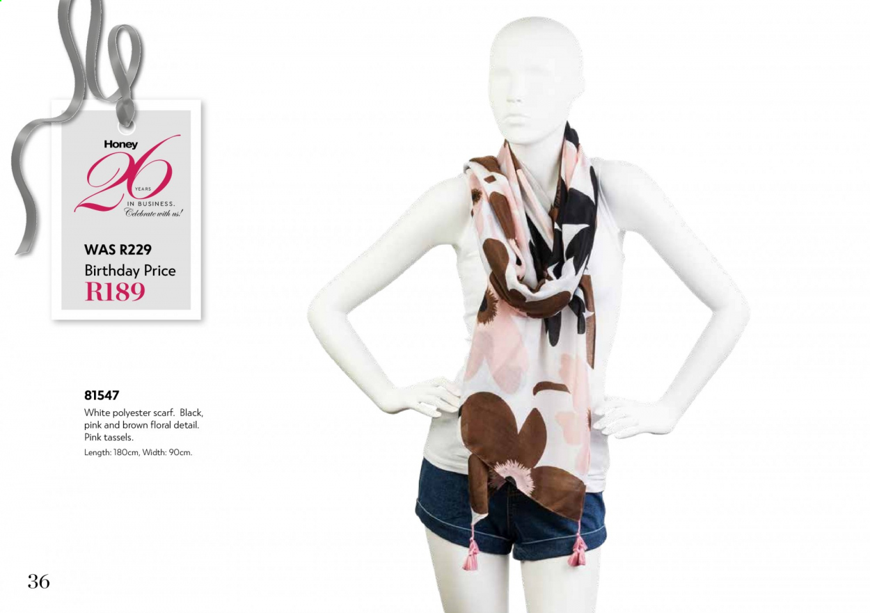 Honey specials. Page 38