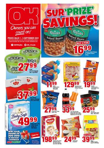 OK Foods catalogue  - 09.01.2021 - 09.05.2021.