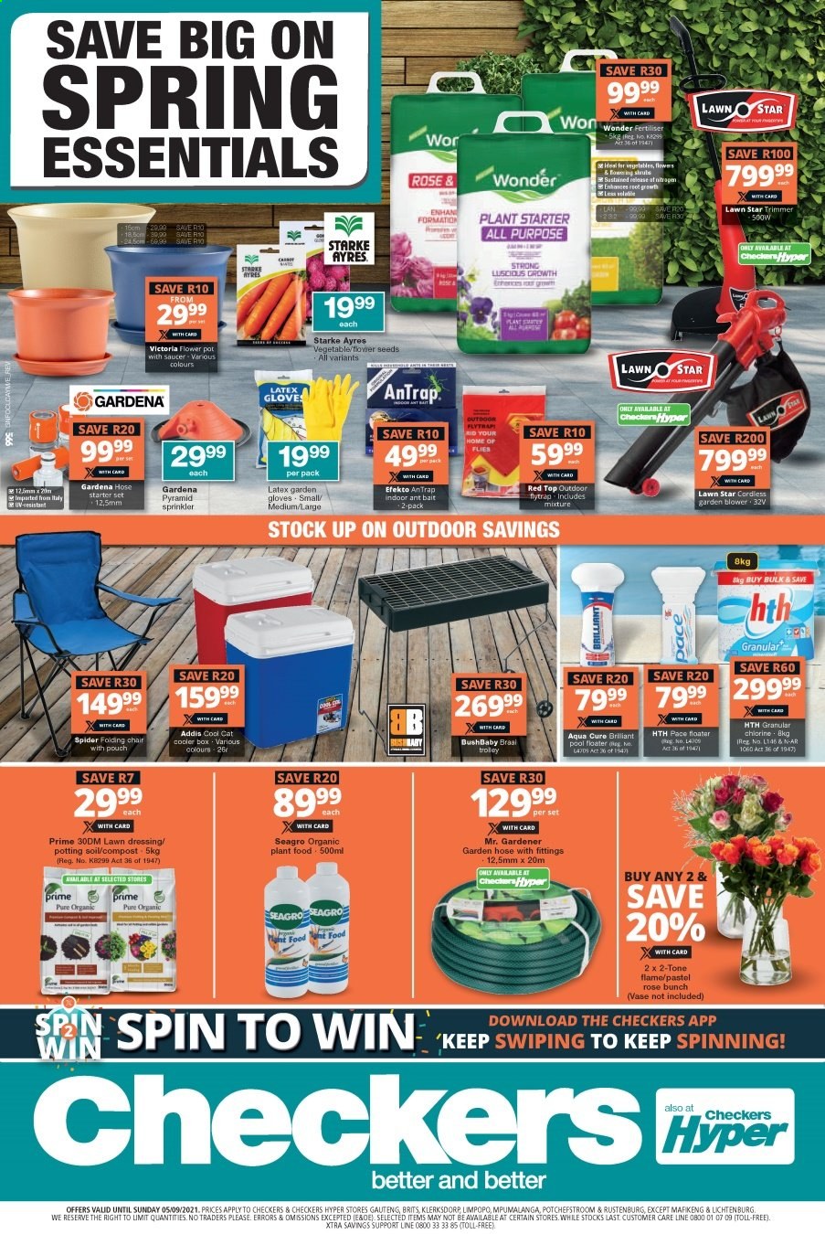 Checkers specials - 01/09/2021 - 05/09/2021. Page 1