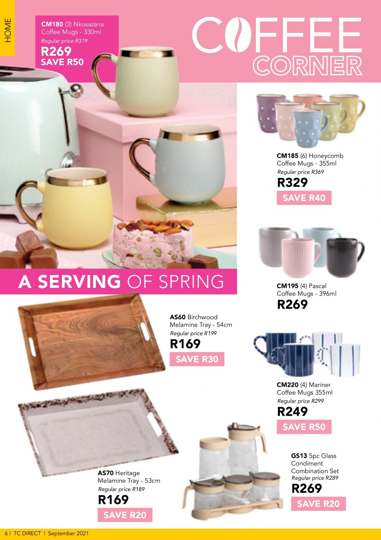 Table Charm Direct specials - 01/09/2021 - 30/09/2021. Page 6