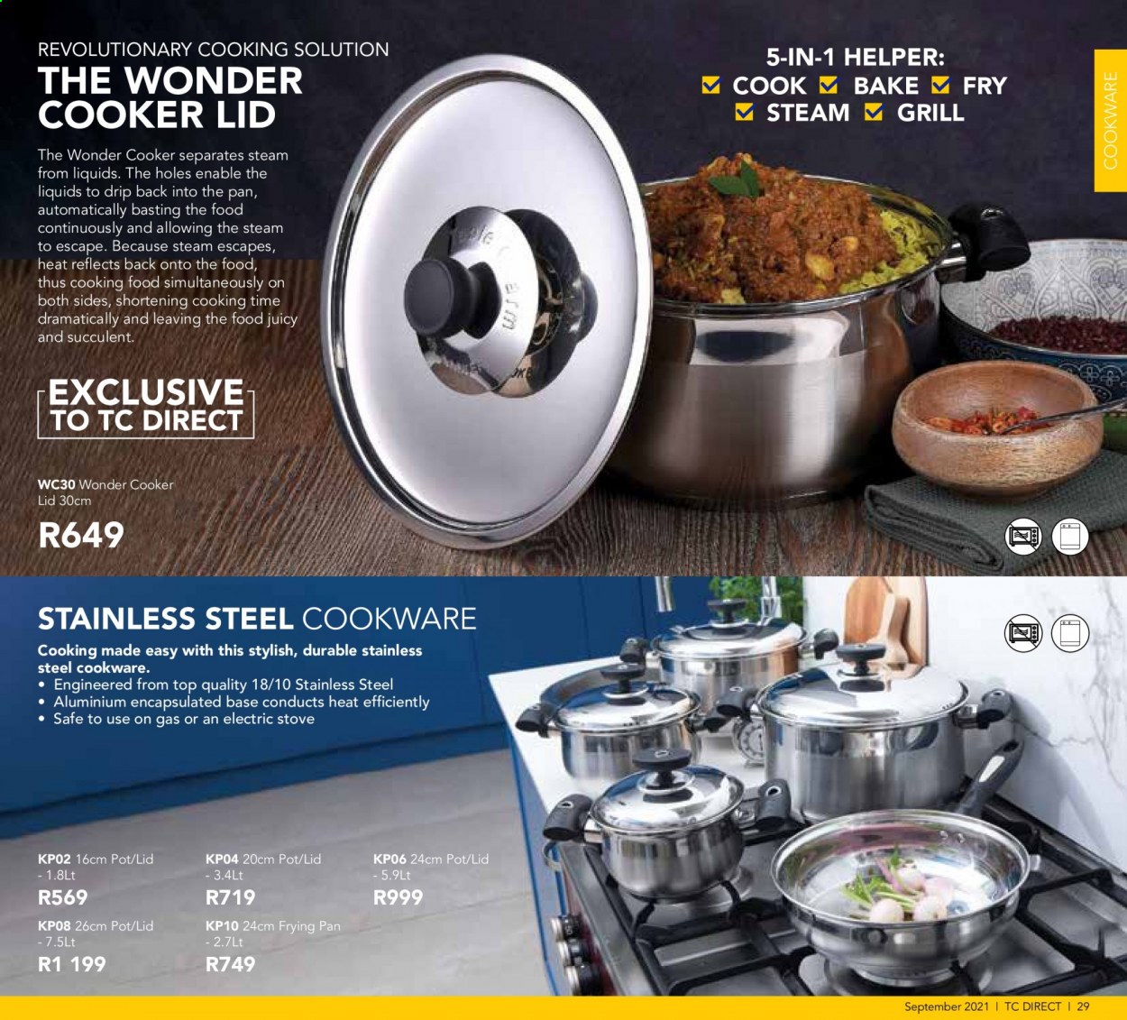 Table Charm Direct specials - 01/09/2021 - 30/09/2021. Page 29
