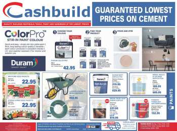 Cashbuild catalogue  - 09.01.2021 - 09.19.2021.
