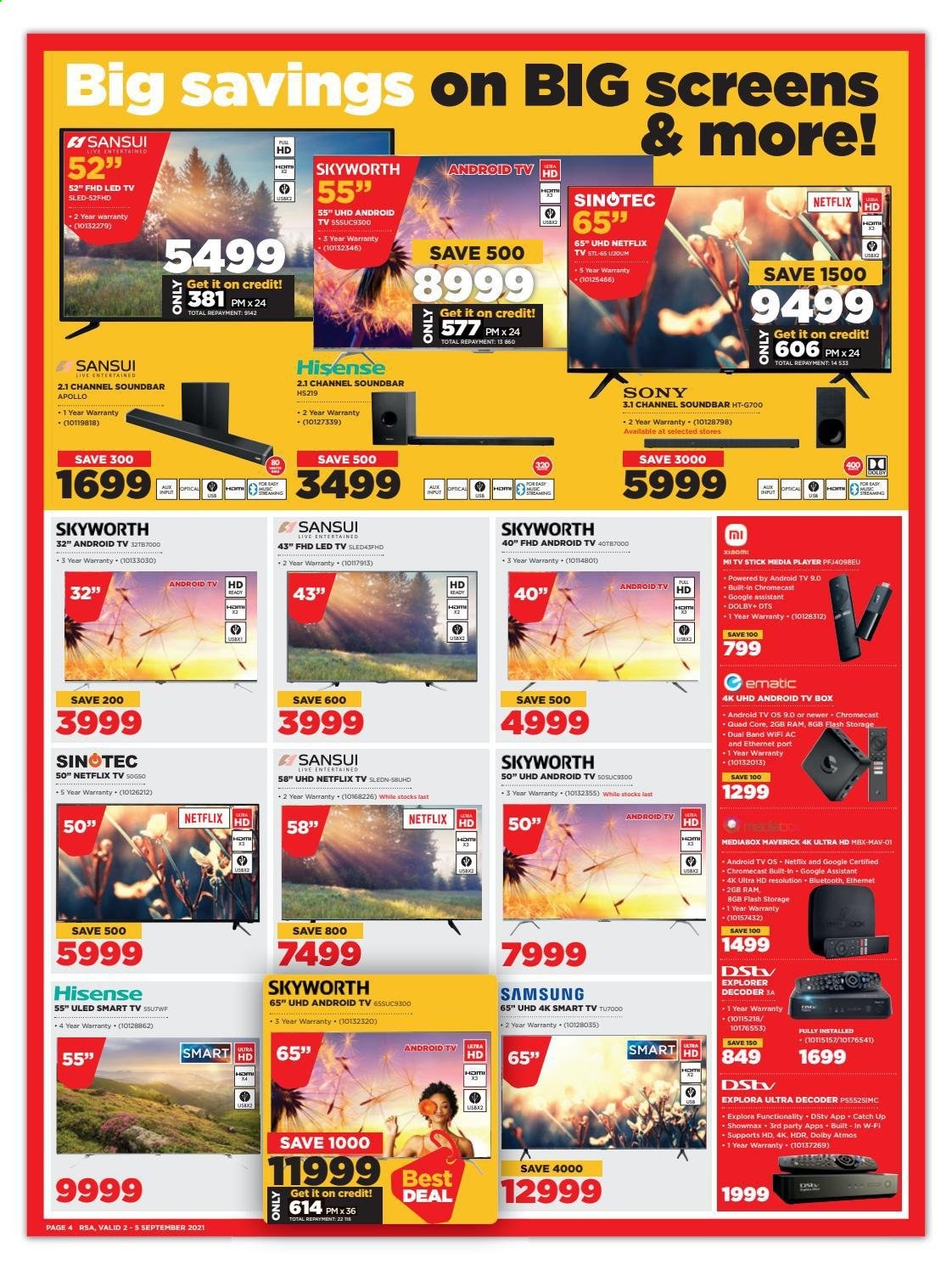 HiFi Corp specials - 02/09/2021 - 05/09/2021. Page 4