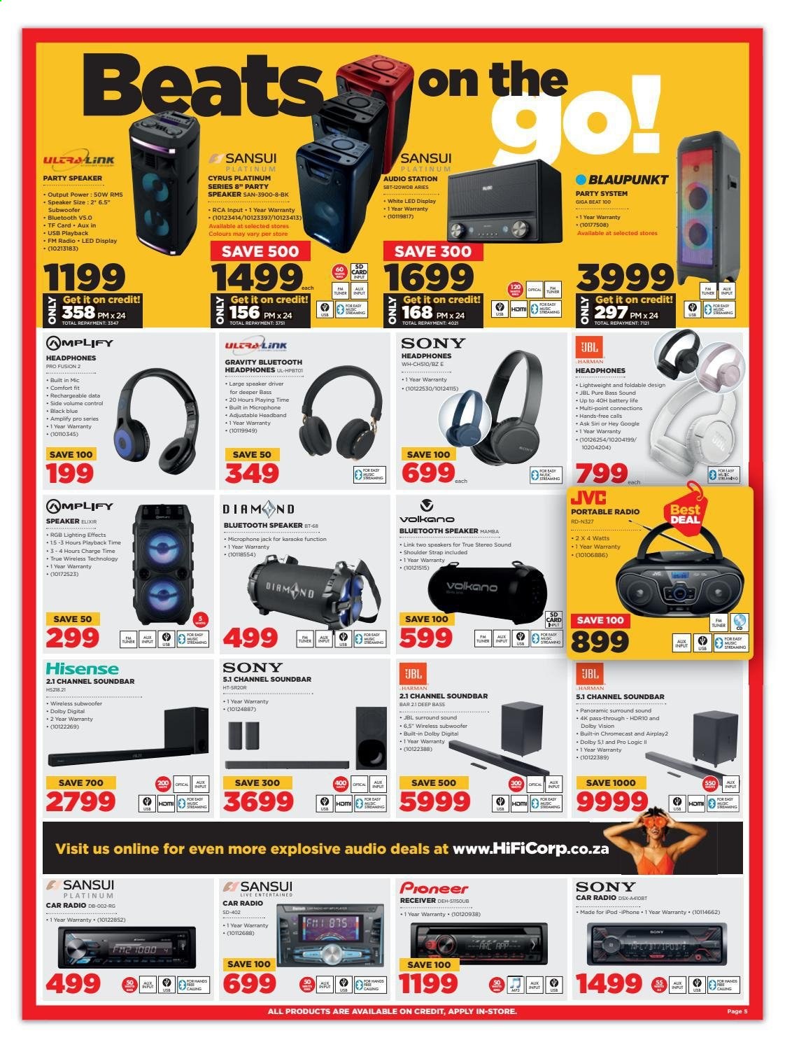HiFi Corp specials - 02/09/2021 - 05/09/2021. Page 5