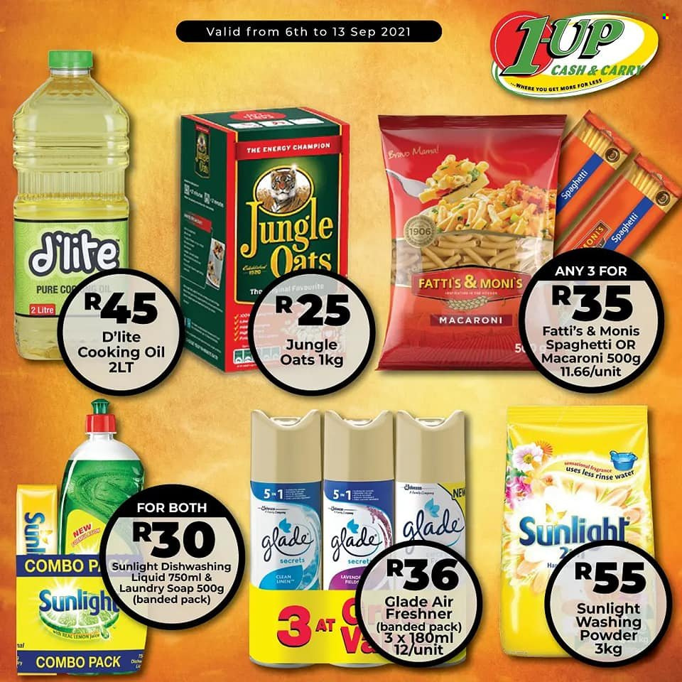 1UP Cash & Carry specials - 06/09/2021 - 13/09/2021. Page 1