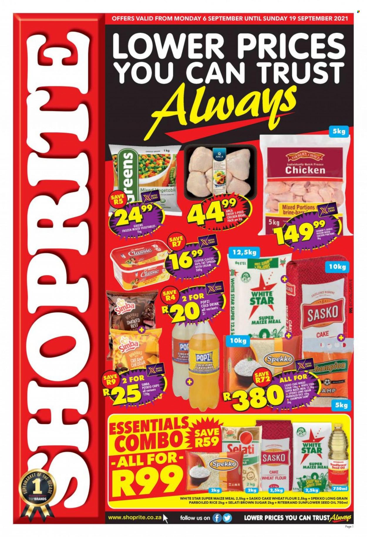 Shoprite specials - 06/09/2021 - 19/09/2021. Page 1