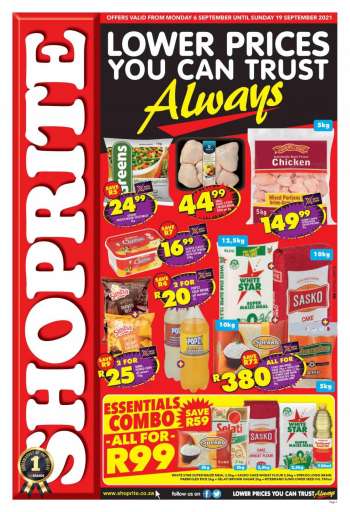 Shoprite catalogue  - 09.06.2021 - 09.19.2021.