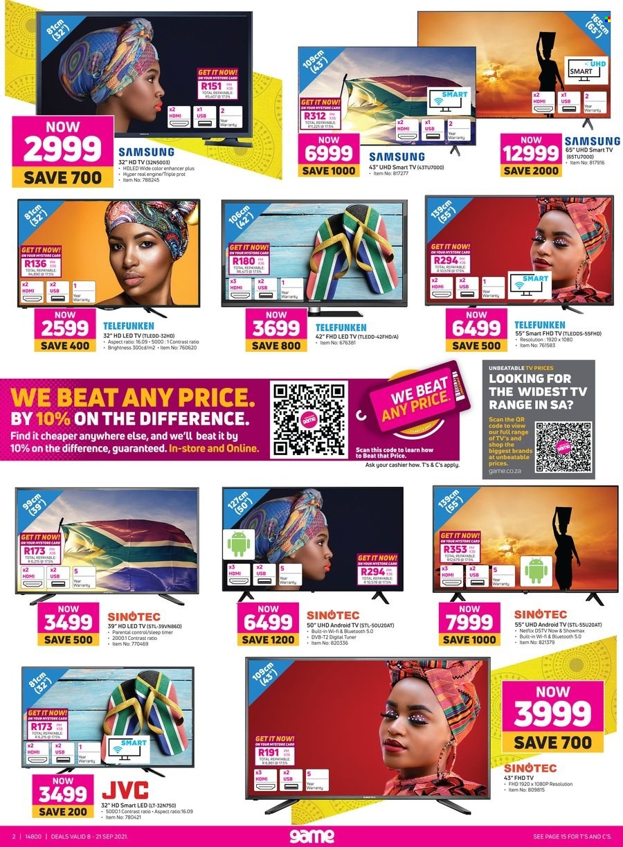 Game specials - 08/09/2021 - 21/09/2021. Page 2