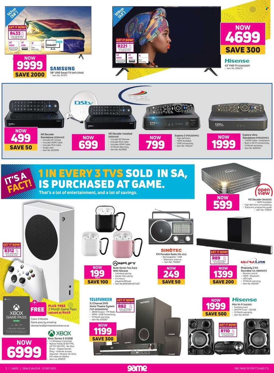 Game specials - 08/09/2021 - 21/09/2021. Page 3