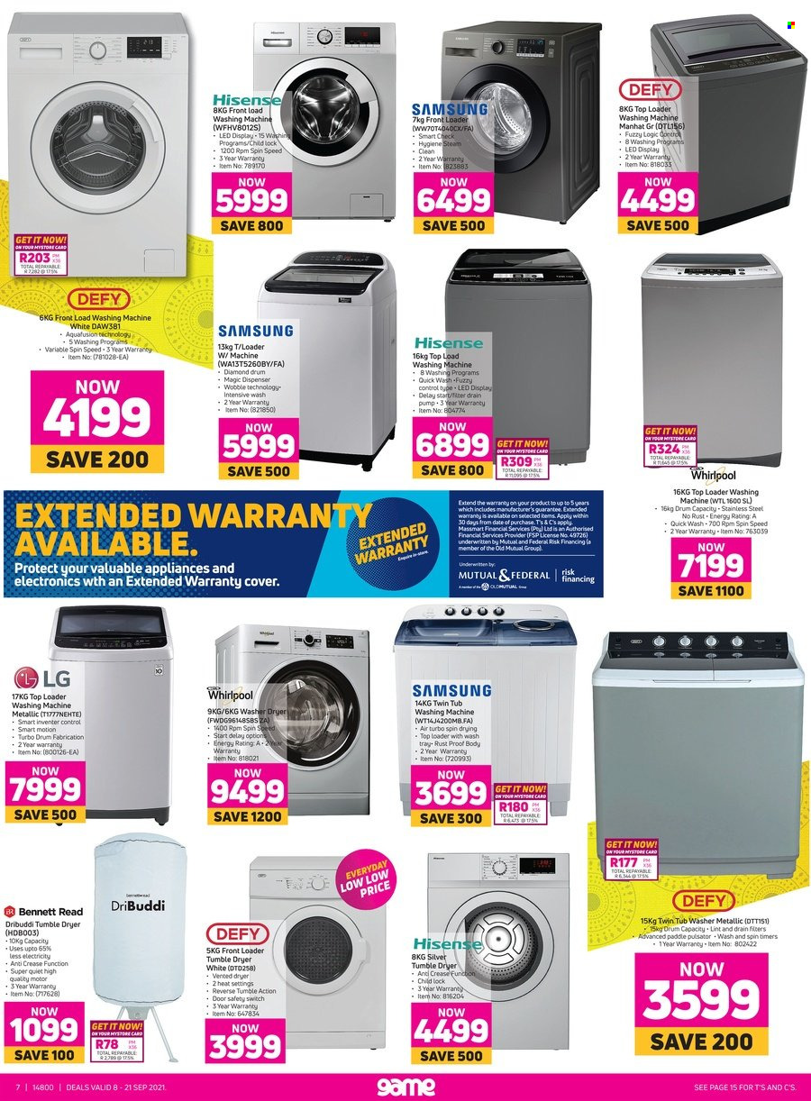 Game specials - 08/09/2021 - 21/09/2021. Page 7