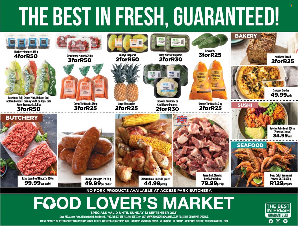 Food Lover's Market specials - 08/09/2021 - 12/09/2021. Page 1