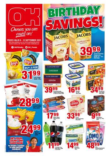 OK Foods catalogue  - 09.08.2021 - 09.12.2021.