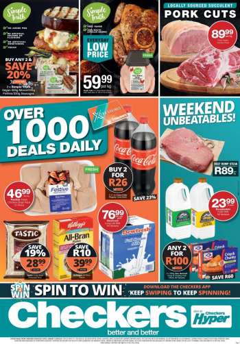 Checkers catalogue  - 09.09.2021 - 09.12.2021.