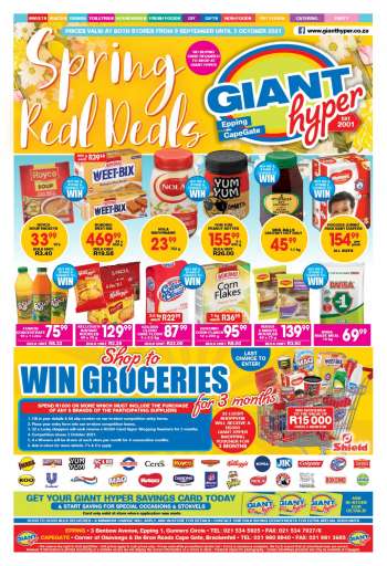 Giant Hyper catalogue  - 09.09.2021 - 10.03.2021.