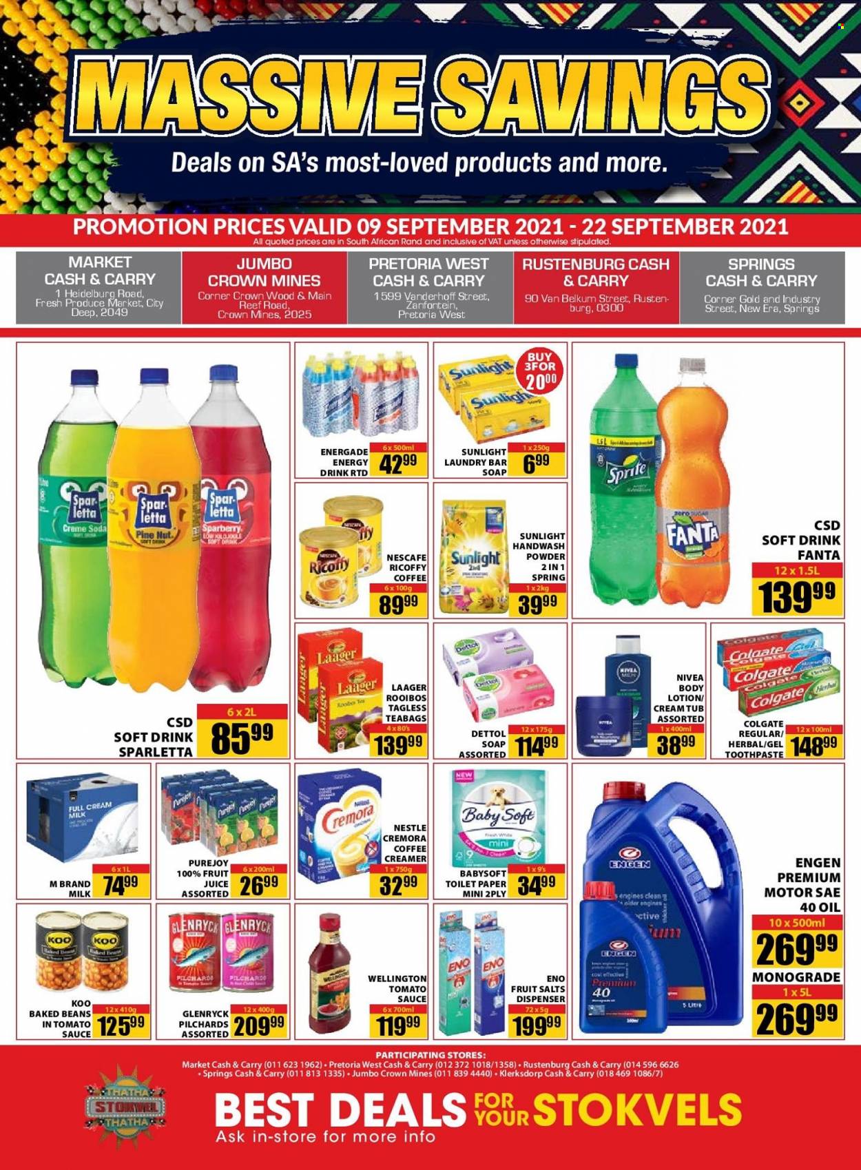 Jumbo Cash & Carry specials - 09/09/2021 - 22/09/2021. Page 1