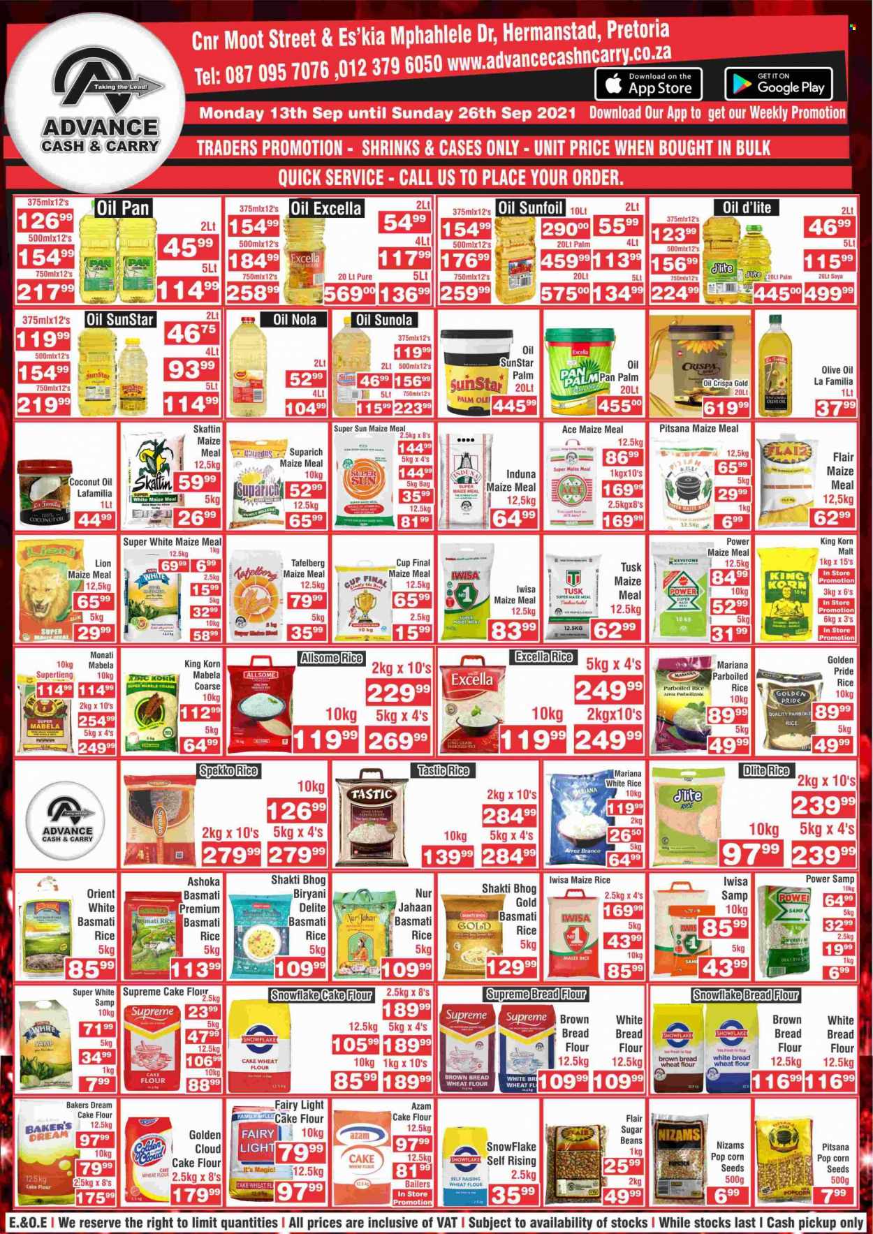 Advance Cash & Carry specials - 13/09/2021 - 26/09/2021. Page 1