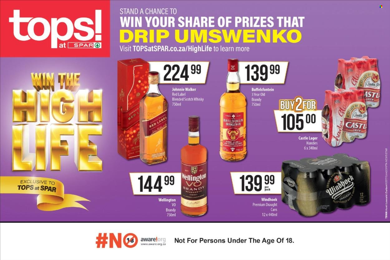 TOPS at SPAR specials - 13/09/2021 - 16/09/2021. Page 1