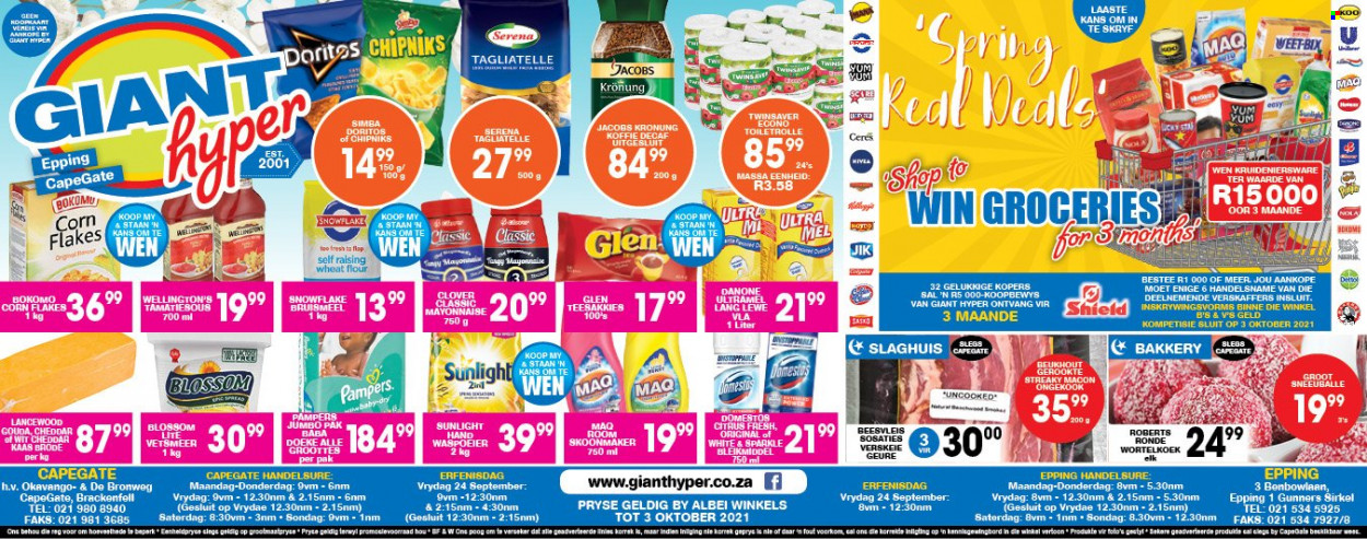 Giant Hyper specials - 15/09/2021 - 03/10/2021. Page 1