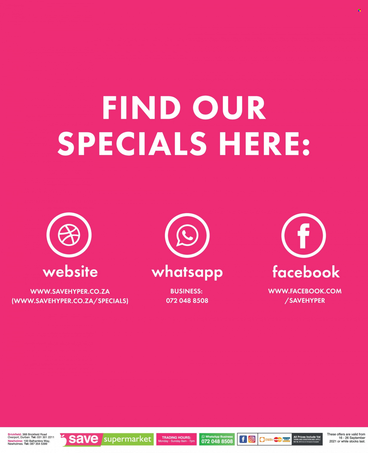 Save supermarket specials - 16/09/2021 - 26/09/2021. Page 32