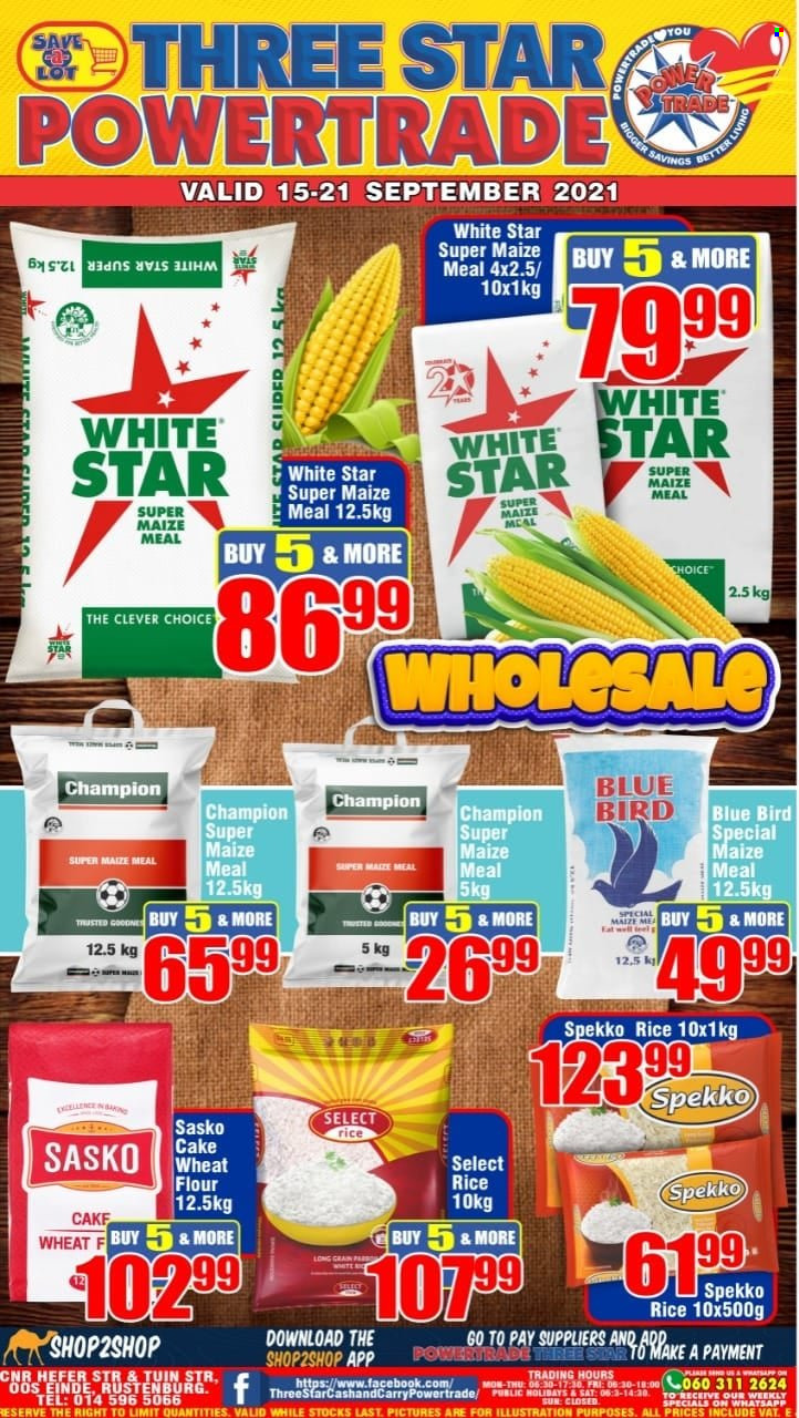 Three Star Cash and Carry specials - 15/09/2021 - 21/09/2021. Page 1