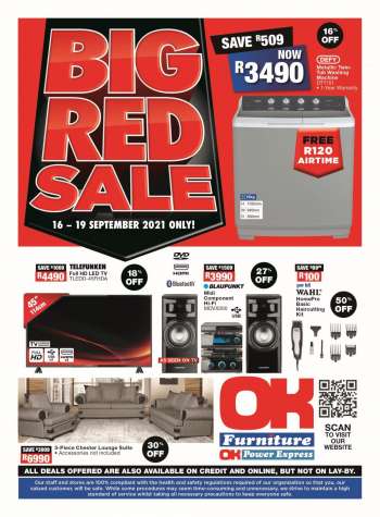 OK Furniture catalogue  - 09.16.2021 - 09.19.2021.