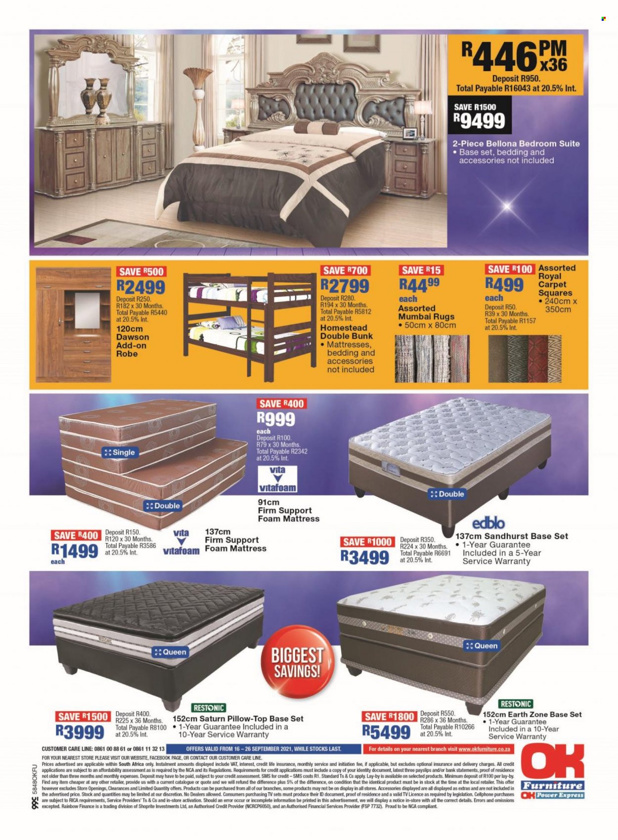 OK Furniture specials - 16/09/2021 - 26/09/2021. Page 6