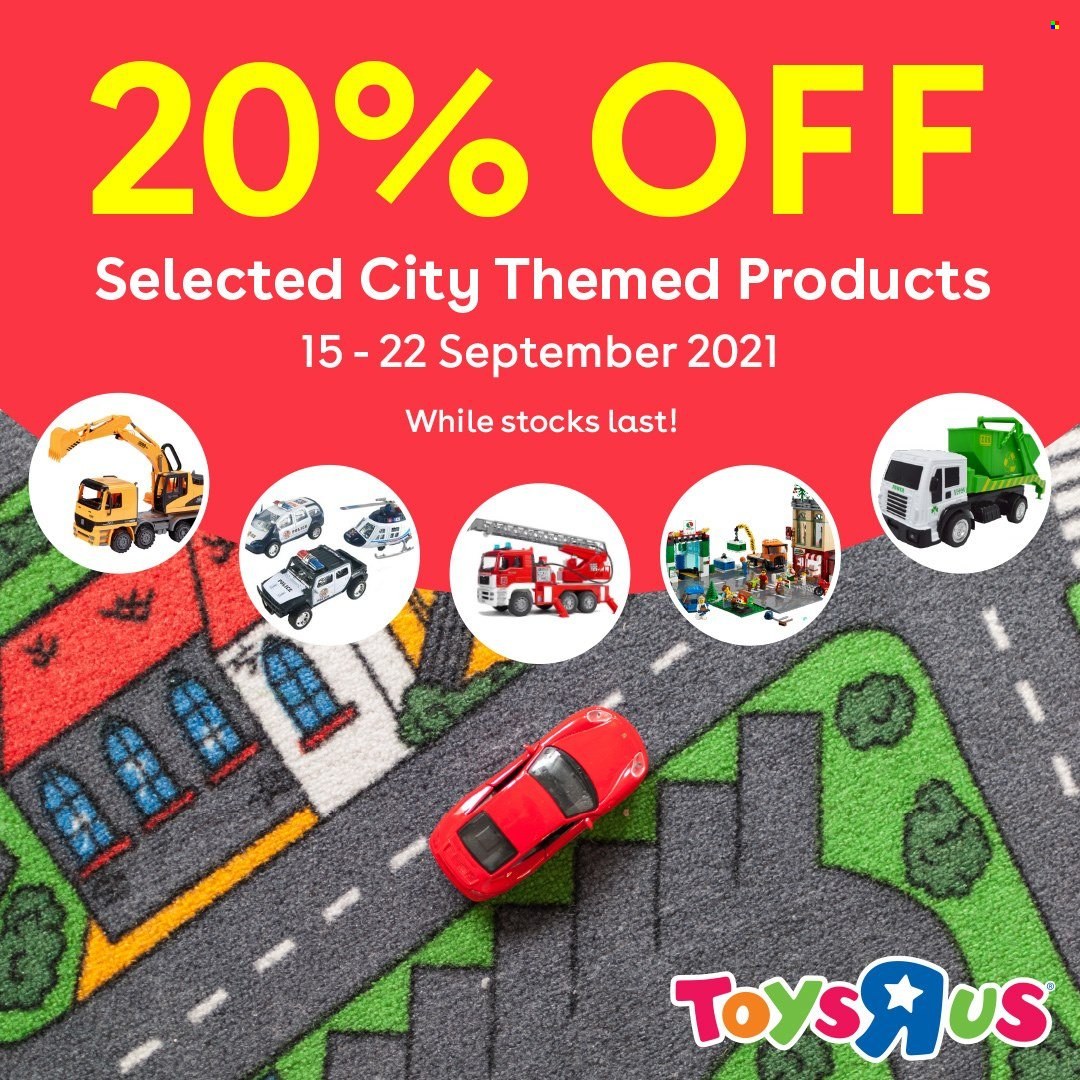 Toys R Us specials - 15/09/2021 - 22/09/2021. Page 1
